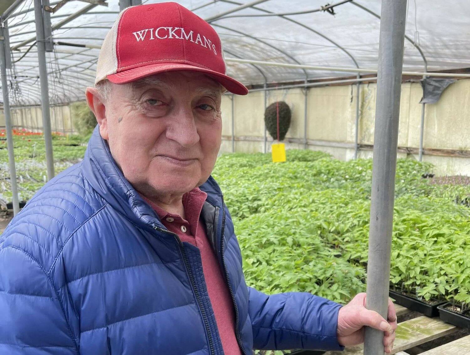 Glenn Kristek was involved with Wickman's Garden Village for decades.